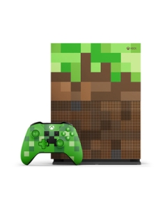 Microsoft Xbox One S 1TB Minecraft Limited Edition Video Game Console Japanese version