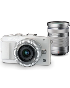 Olympus OLYMPUS PEN Lite E-PL6 EZ Double Zoom Kit White Mirrorless Camera Japanese version