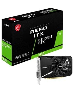 MSI GeForce GTX 1650 D6 AERO ITX OCV3 PCIExp 4GB Graphic Card Japanese version