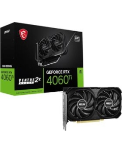 MSI GeForce RTX 4060 Ti 8G VENTUS 2X BLACK E1 OC PCIExp 8GB Graphic Card Japanese version