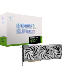 MSI GeForce RTX 4070 GAMING X SLIM WHITE 12G PCIExp 12GB Graphic Card Japanese version