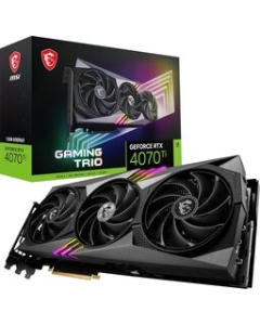 MSI GeForce RTX 4070 Ti GAMING TRIO 12G PCIExp 12GB Graphic Card Japanese version