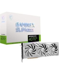 MSI GeForce RTX 4070 Ti GAMING X SLIM WHITE 12G PCIExp 12GB Graphic Card Japanese version