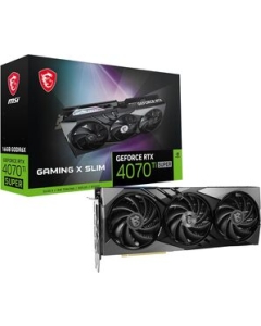 MSI GeForce RTX 4070 Ti SUPER 16G GAMING X SLIM PCIExp 16GB Graphic Card Japanese version