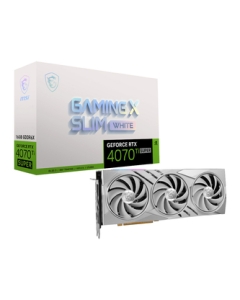 MSI GeForce RTX 4070 Ti SUPER 16G GAMING X SLIM WHITE PCIExp 16GB Graphic Card Japanese version