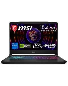 MSI Katana-15-B13VGK-1503JP Black Notebook Japanese version