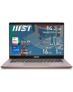 MSI Modern-14-C13M-1501JP Beige Rose Notebook Japanese version