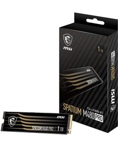 MSI SPATIUM M480 PRO PCIe 4.0 NVMe M.2 1TB  SSD Japanese version