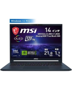 MSI Stealth-14-AI-Studio-A1VGG-5003JP Star Blue Notebook Japanese version