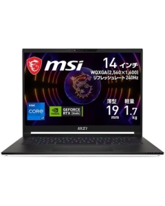 MSI Stealth-14Studio-A13VE-1303JP black & white Notebook Japanese version