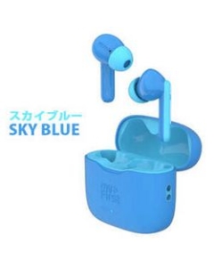 myFirst myFirst Carebuds Sky Blue Earphone Headphone Japanese version