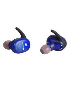 NAGAOKA BT815SBL skeleton blue Earphone Headphone Japanese version