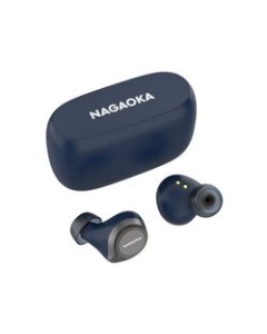 NAGAOKA BT824BL blue Earphone Headphone Japanese version