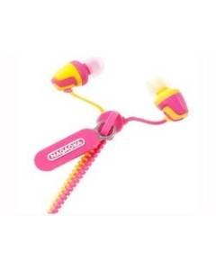 NAGAOKA P-705PKYE pink yellow Earphone Headphone Japanese version