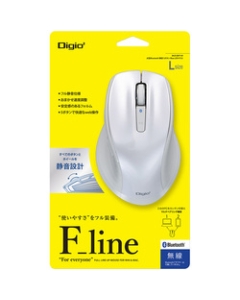 Nakabayashi Digio2 F_line MUS-BKF149W white Mouse Japanese version