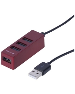 Nakabayashi Digio2 UH-2424R red USB Hub Japanese version