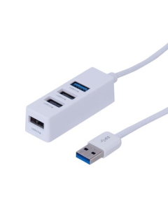 Nakabayashi Digio2 UH-3074W white USB Hub Japanese version