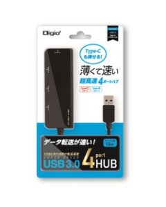 Nakabayashi Digio2 UH-3164BK USB Hub Japanese version