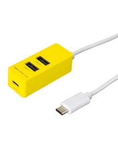 Nakabayashi Digio2 UH-C2453Y yellow USB Hub Japanese version