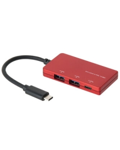 Nakabayashi Digio2 UH-C3103R Red USB Hub Japanese version