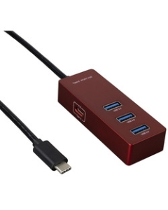 Nakabayashi Digio2 UH-C3154R red USB Hub Japanese version