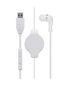 NAKABAYASHI UHP-K01/WH white Earphone Headphone Japanese version