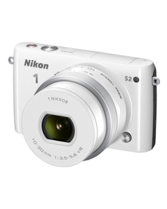 Nikon 1 S2 standard power zoom lens kit white Mirrorless Camera Japanese version