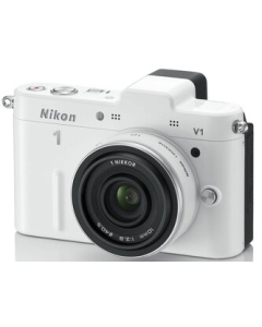 Nikon 1 V1 thin lens kit white Mirrorless Camera Japanese version