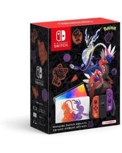 Nintendo Switch OLED Scarlet Violet Edition Video Game Console Japanese version