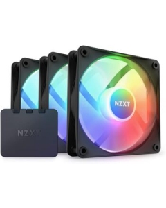 NZXT F120 RGB Core Triple Pack RF-C12TF-B1 black Case Fan Japanese version