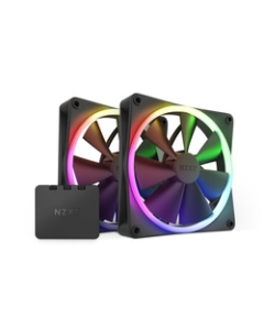 NZXT F140 RGB Twin Pack RF-R14DF-B1 black Case Fan Japanese version