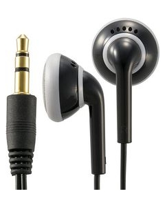 OHM ELECTRIC AudioComm HP-B135N-K black Earphone Headphone Japanese version