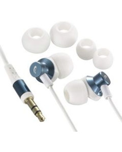 OHM ELECTRIC AudioComm HP-B170N-A blue Earphone Headphone Japanese version