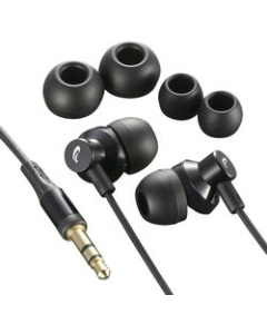 OHM ELECTRIC AudioComm HP-B170N-K black Earphone Headphone Japanese version