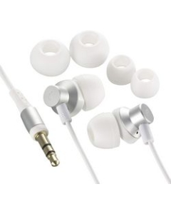 OHM ELECTRIC AudioComm HP-B170N-S silver Earphone Headphone Japanese version