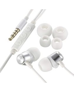 OHM ELECTRIC AudioComm HP-B172N-S silver Earphone Headphone Japanese version