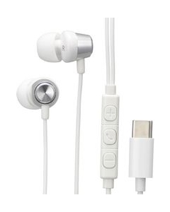 OHM ELECTRIC AudioComm HP-B173N-S silver Earphone Headphone Japanese version