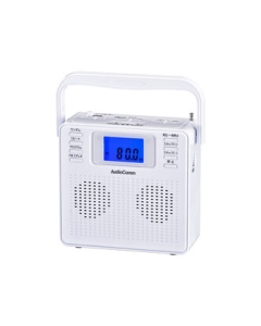 OHM ELECTRIC AudioComm RCR-500Z-W white Boombox Japanese version