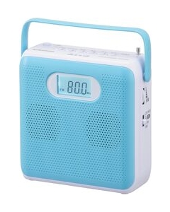 OHM ELECTRIC AudioComm RCR-600Z-A blue Boombox Japanese version