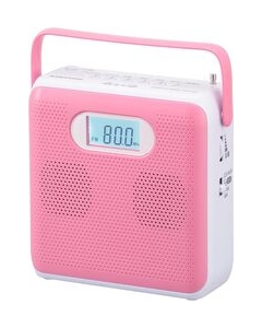 OHM ELECTRIC AudioComm RCR-600Z-P pink Boombox Japanese version