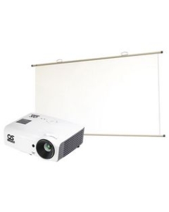 OS LUXOS LP-300SV1S1 white & gray Portable Projector Japanese version