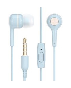 Owltech OWL-EPMC04-BL powder blue Earphone Headphone Japanese version