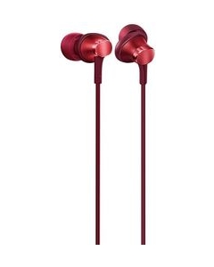 Panasonic RP-HDE1-R red Earphone Headphone Japanese version