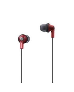 Panasonic RP-HJE150M-R red Earphone Headphone Japanese version