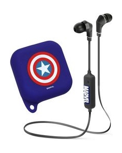 PGA PG-BTE1SD05CTA Captain America Earphone Headphone Japanese version