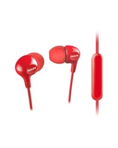 PHILIPS SHE3555RD/00 red Earphone Headphone Japanese version