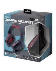 A’class gaming headset ENTRYMODEL SASP-0503 Red & Black Headset For PS4 Japanese version