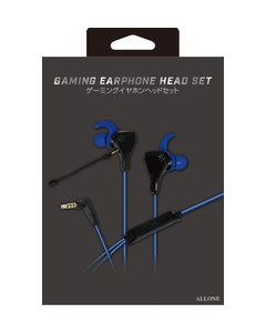 Arone Gaming Earphone Headset ALG-GEHSBL Blue Headset For PS4 Japanese version