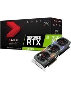 PNY GeForce RTX 3070 Ti 8GB XLR8 Gaming UPRISING EPIC-X RGB Triple Fan VCG3070T8TFXMPB PCIExp 8GB Graphic Card Japanese version