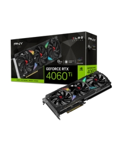 PNY GeForce RTX 4060 Ti 8GB XLR8 gaming VERTO EPIC-X RGB triple fan VCG4060T8TFXXPB1 PCIExp 8GB Graphic Card Japanese version